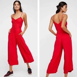 Free people Eileen Lace Jumpsuit